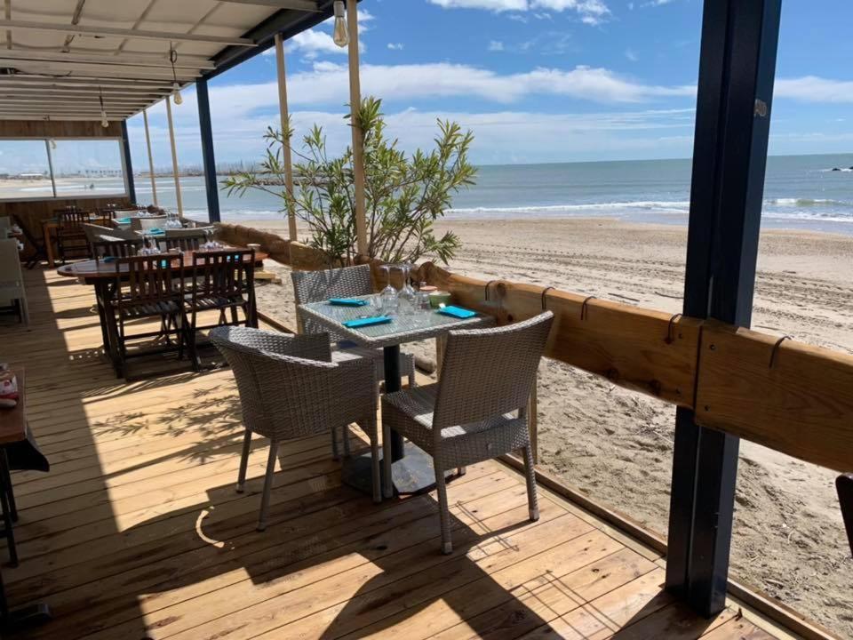 Appartement 1Ere Ligne Piscine Terrasse Au Bord De La Plage Front De Mer Avec 6 Velos Palavas-les-Flots Exteriér fotografie