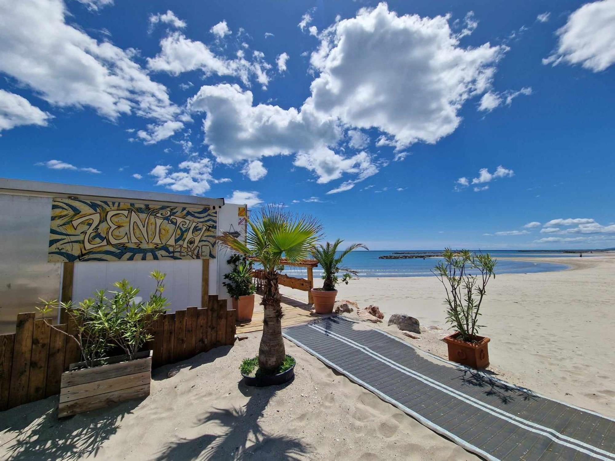 Appartement 1Ere Ligne Piscine Terrasse Au Bord De La Plage Front De Mer Avec 6 Velos Palavas-les-Flots Exteriér fotografie