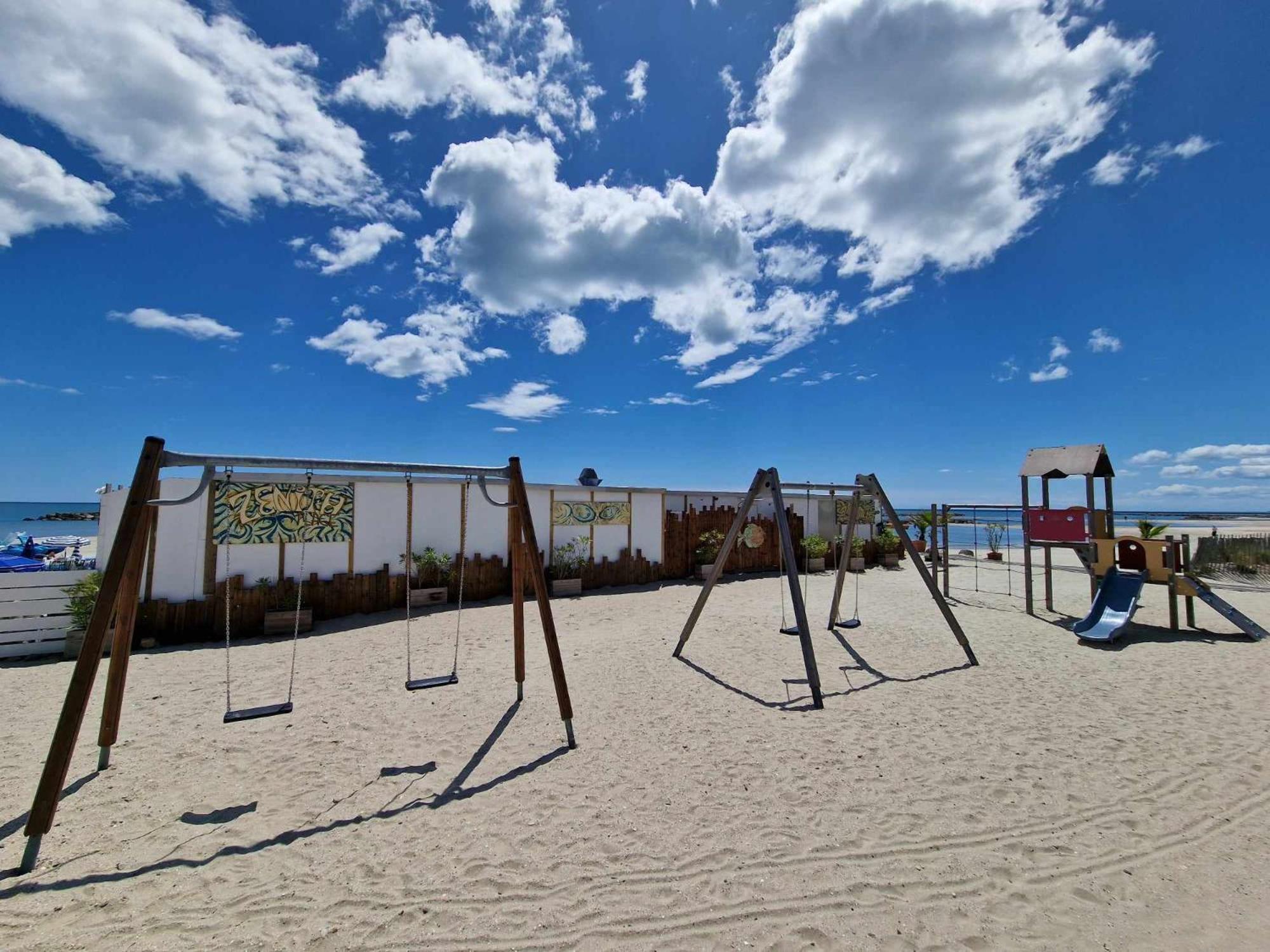 Appartement 1Ere Ligne Piscine Terrasse Au Bord De La Plage Front De Mer Avec 6 Velos Palavas-les-Flots Exteriér fotografie