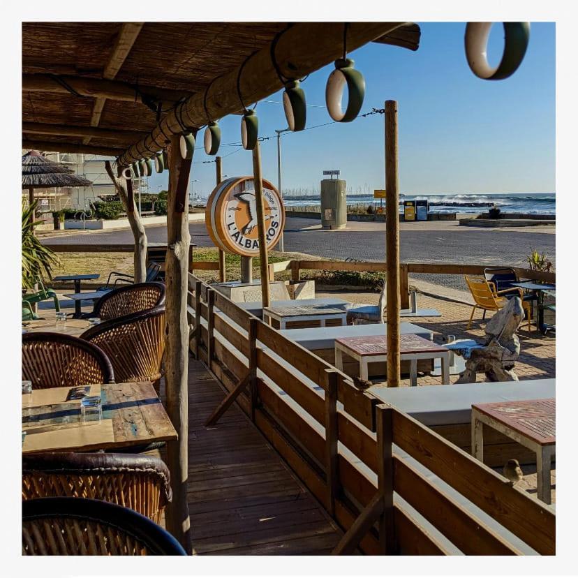 Appartement 1Ere Ligne Piscine Terrasse Au Bord De La Plage Front De Mer Avec 6 Velos Palavas-les-Flots Exteriér fotografie